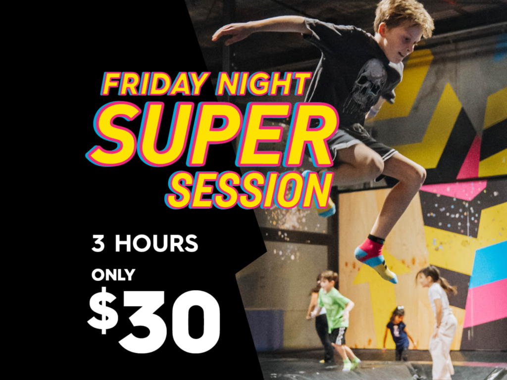 Friday Night Super Session: Team up and take flight with the crew for only $30