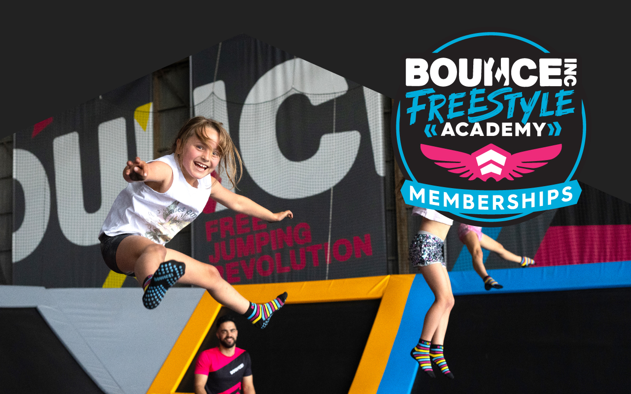 Become a BOUNCE Freestyle Academy Member!