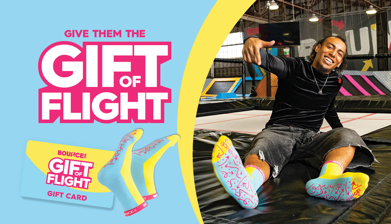 Bounce Gift Cards available in $30, $50, $80 and $100 denominations