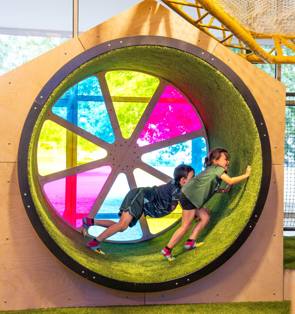 Hamster wheel at BOUNCE Fountain Gate