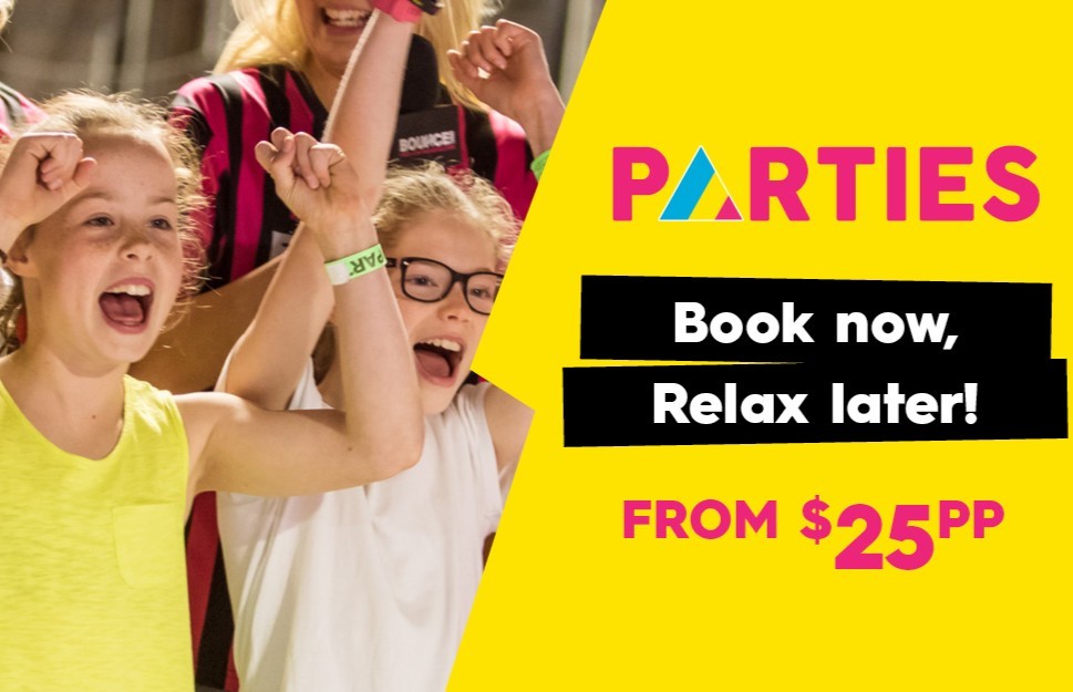 BOUNCE Parties: Book now, relax later