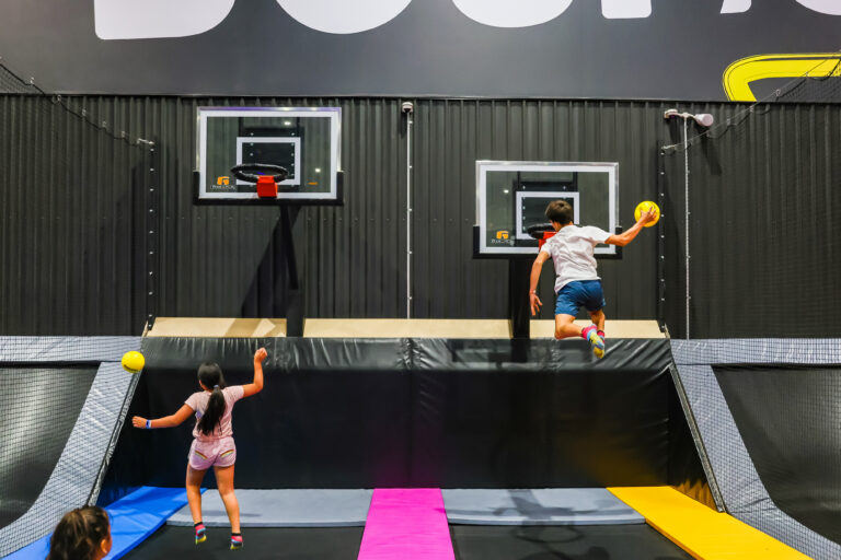 Trampoline Basketball