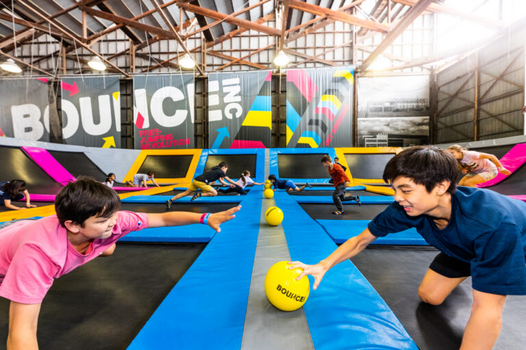 Trampoline Dodgeball