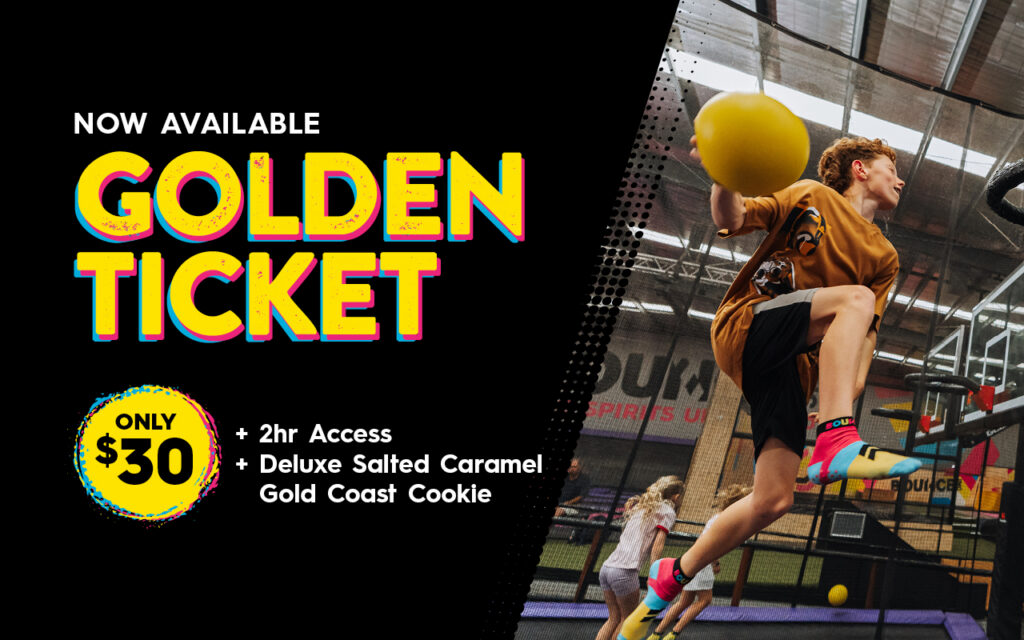 Golden ticket now available. Only $30. 2 hour access + Gold Coast cookie