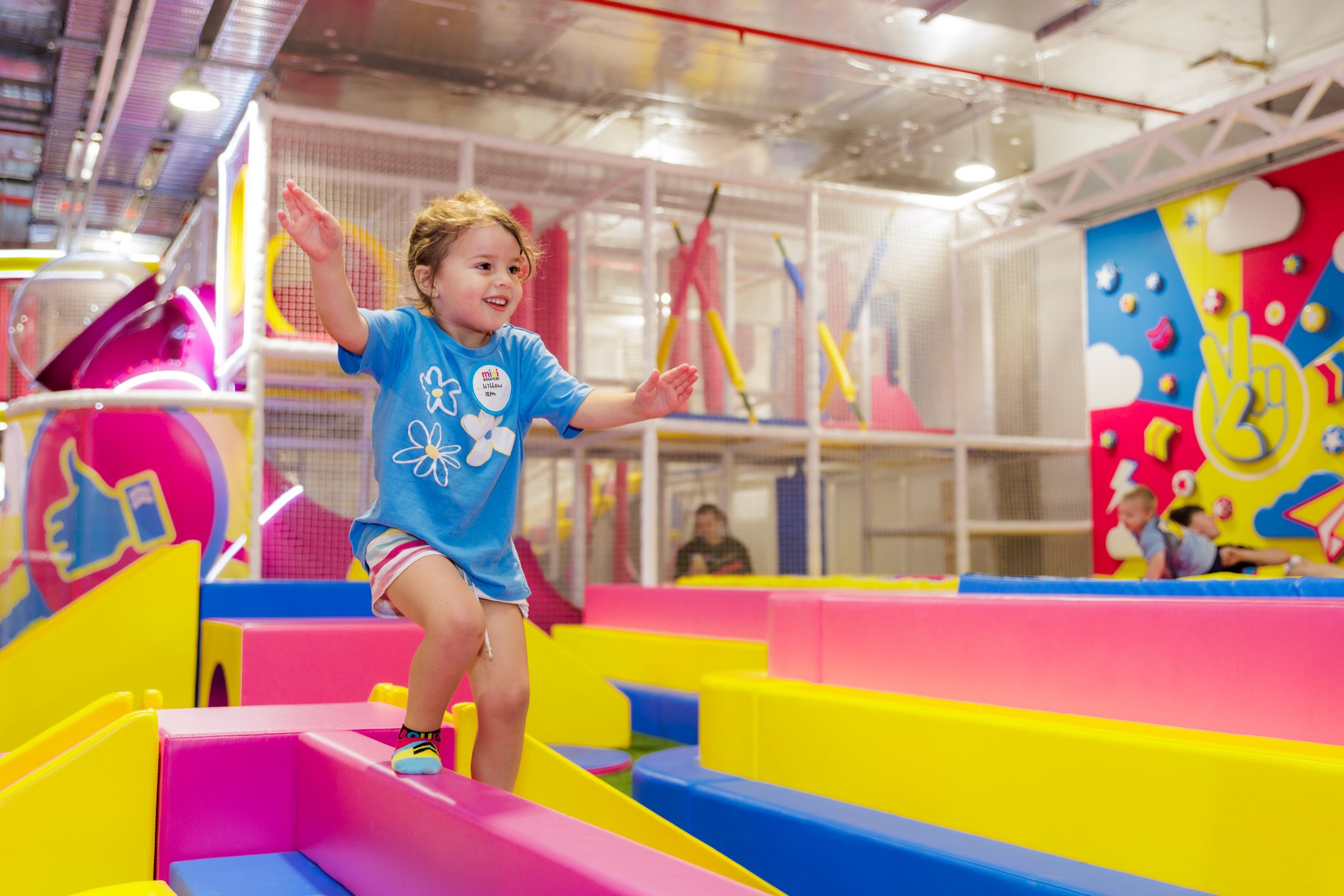 Girl at miniBOUNCE
